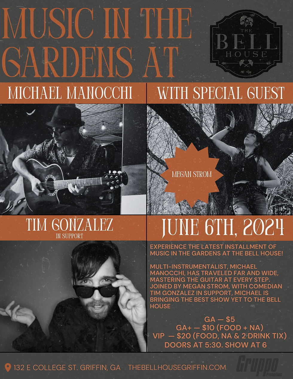 Michael Manocchi in The Gardens