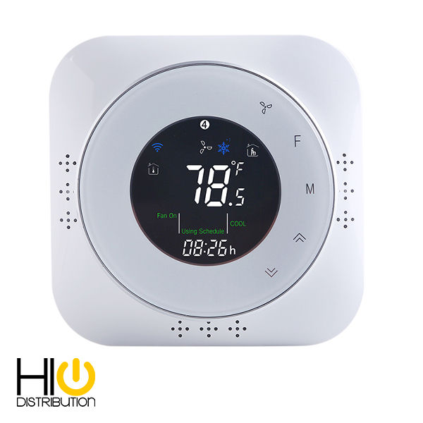Miniatura: Termostato Inteligente Wifi para clima central 24V