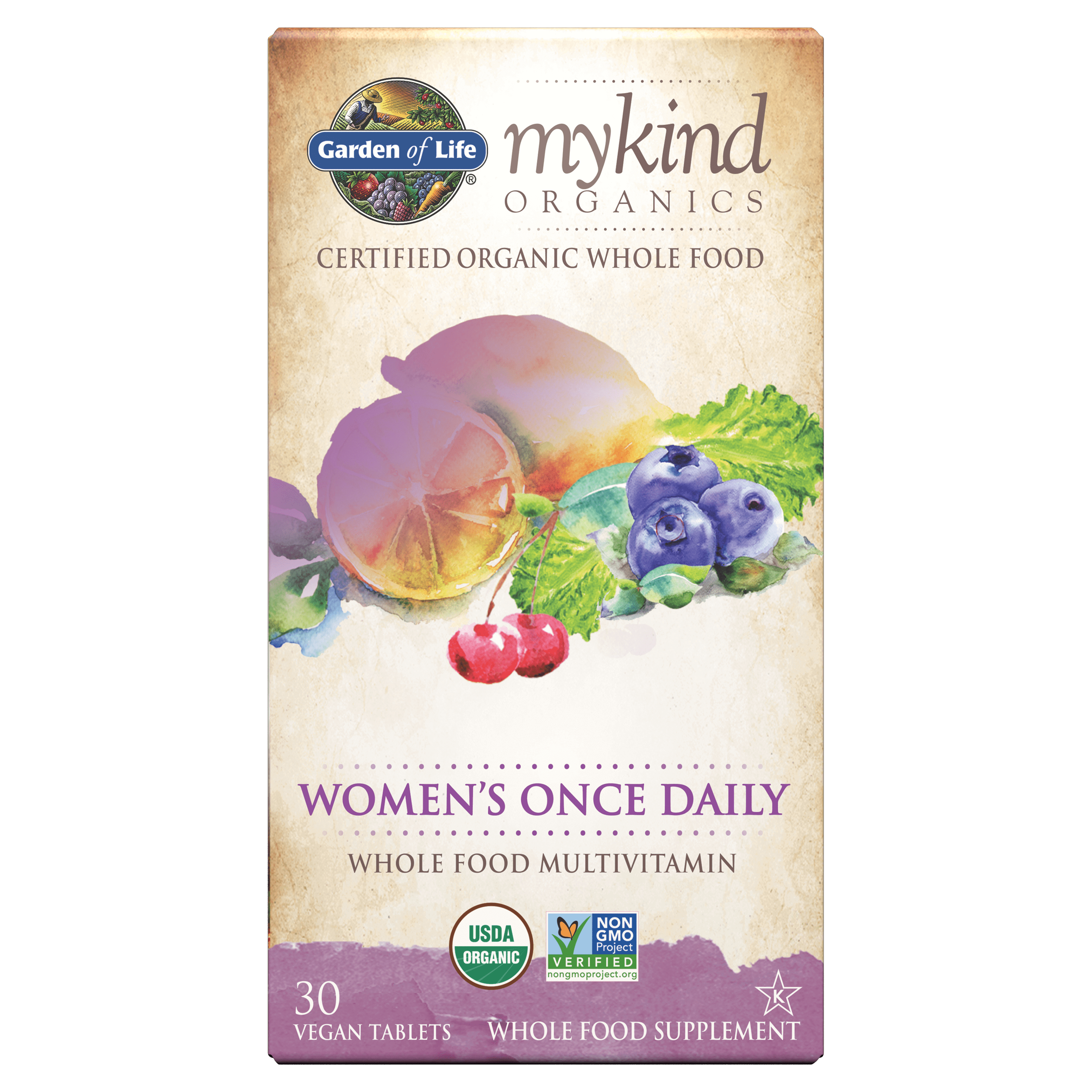 mykind Organics Women's Multivamin Once Daily by Garden of Life