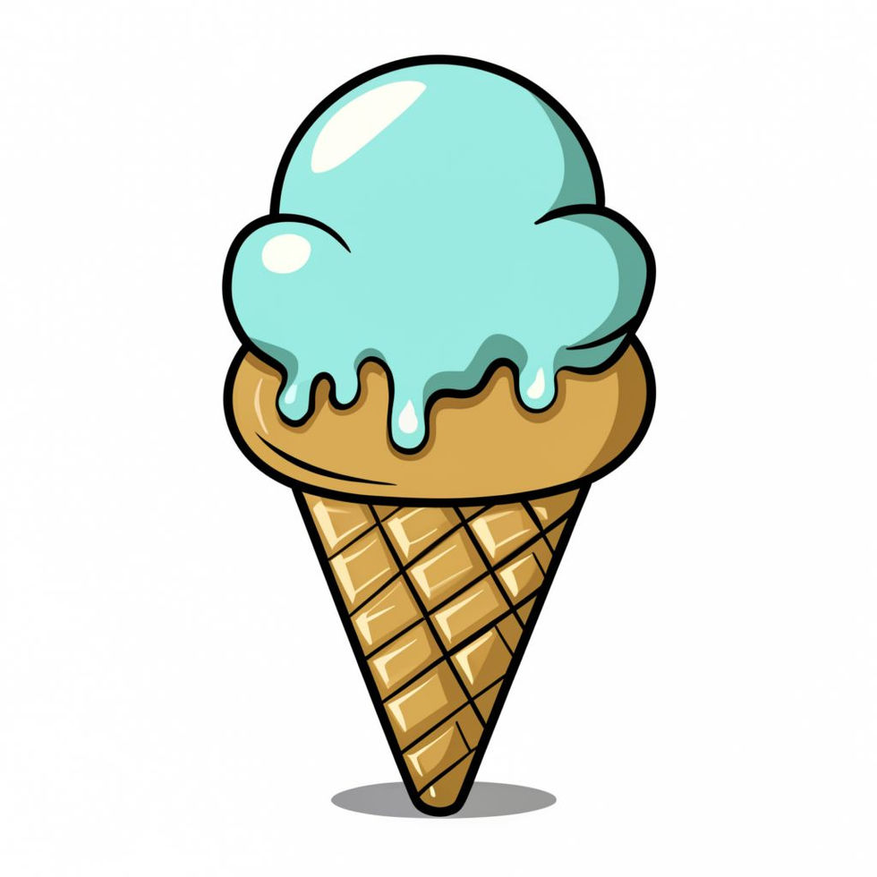 cartoon_ice_cream_cone_vector_art_illustration