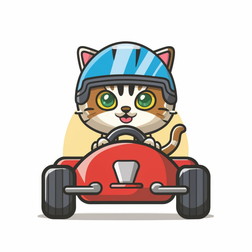 cartoon_vector_illustration_of_a_kitten_driving_