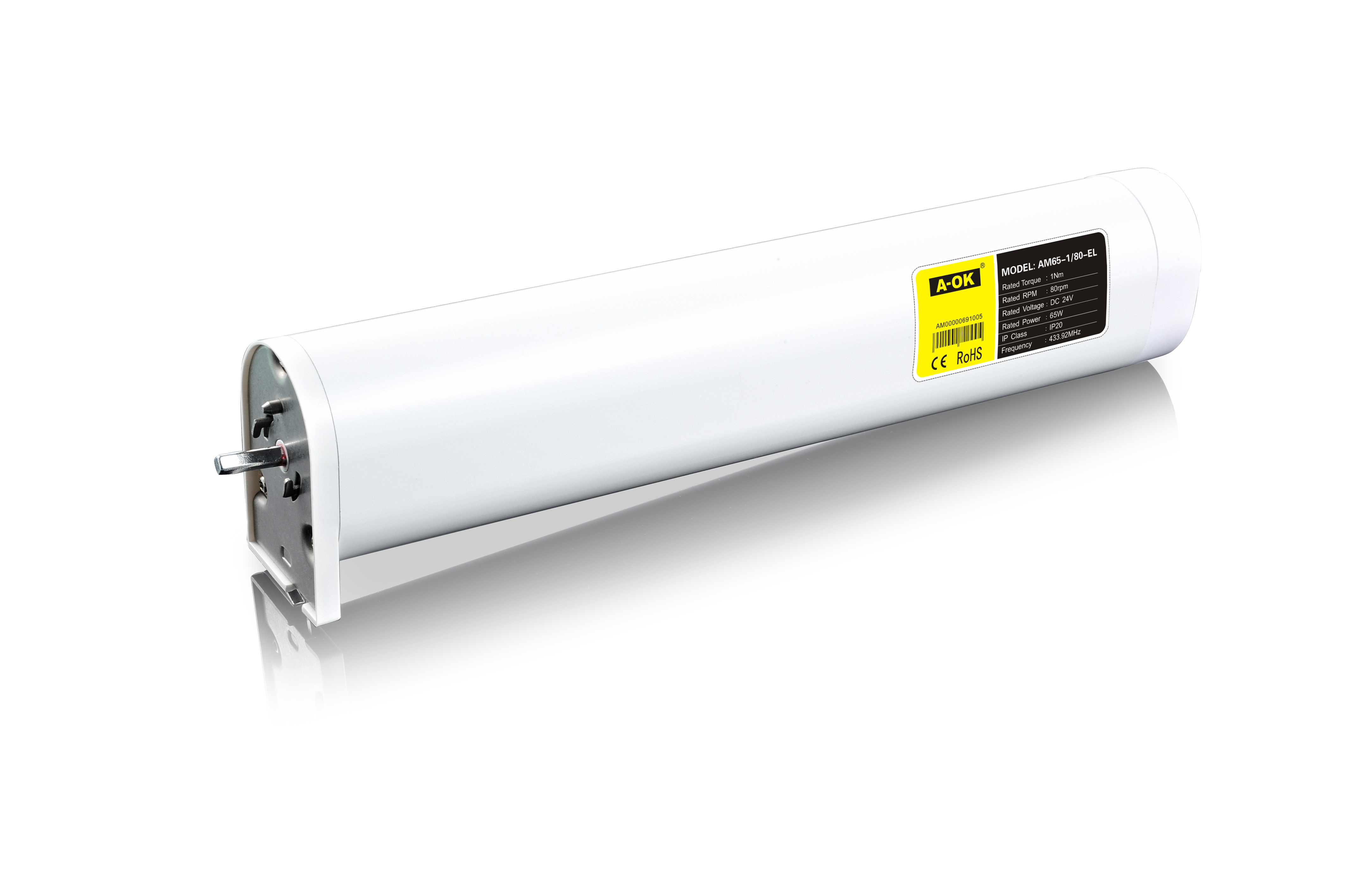 Motor para Cortina (AC), built-in relay