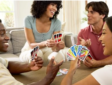 Uno card game