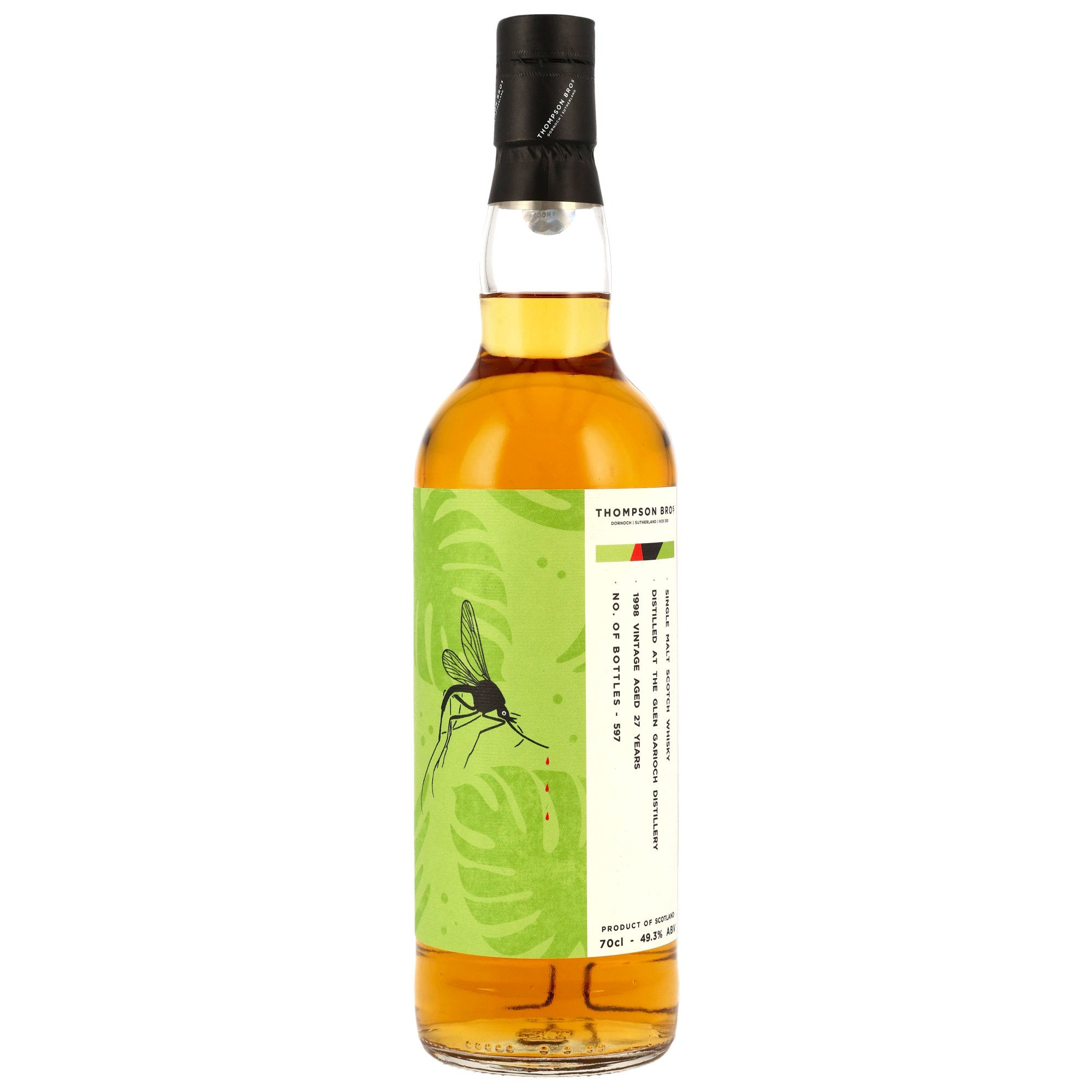 Glen Garioch 27 years 1st Fill Fino Cask- Thompson Bros.