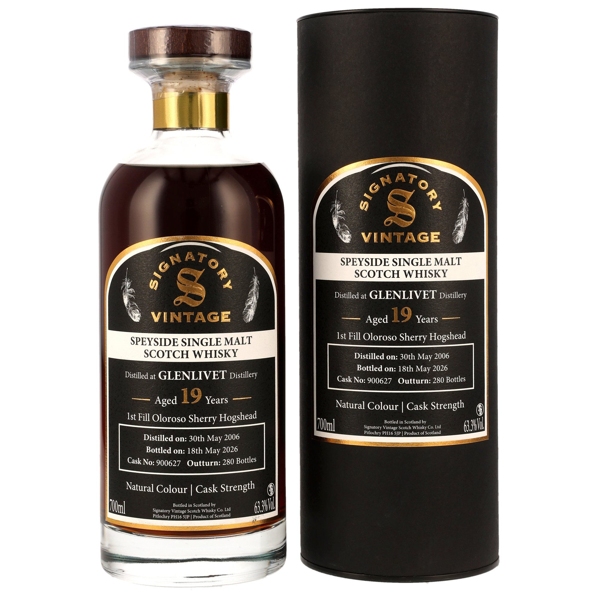 Glenlivet 2006/2026 #900627 Signatory Vintage Single Malt Scotch Whisk