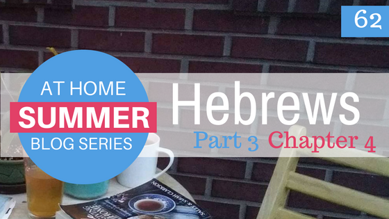 At Home Blog Series: Hebrews 5:11-14