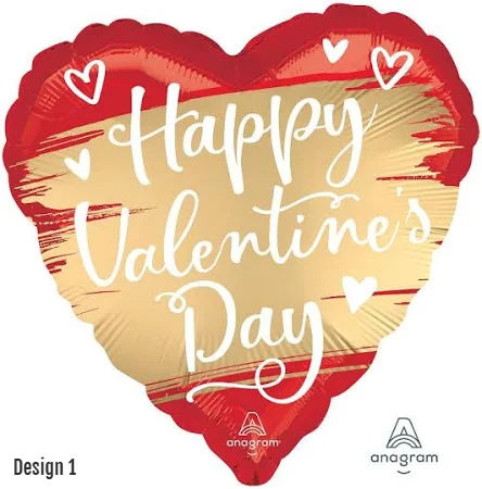 Valentines Helium Foil Balloon