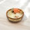 Thumbnail: Round Hand-crafted Wooden Bowl Candle