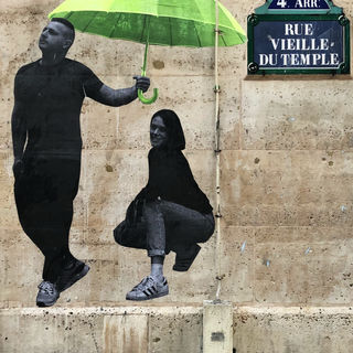 Paris Street Art in the heart of the Marais