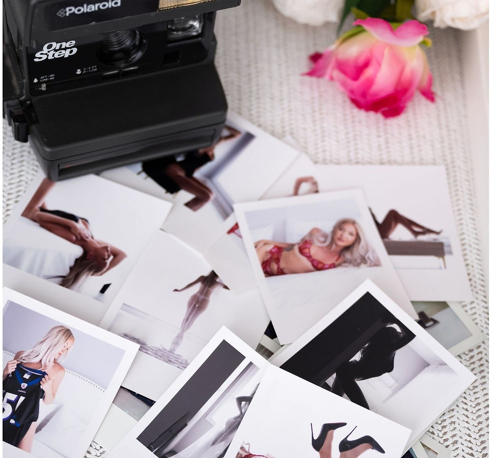 Boudoir polaroids