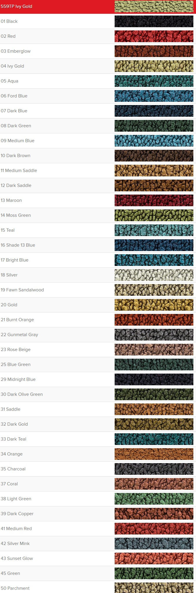 Miniature : Tapis moulé / Carpet molded