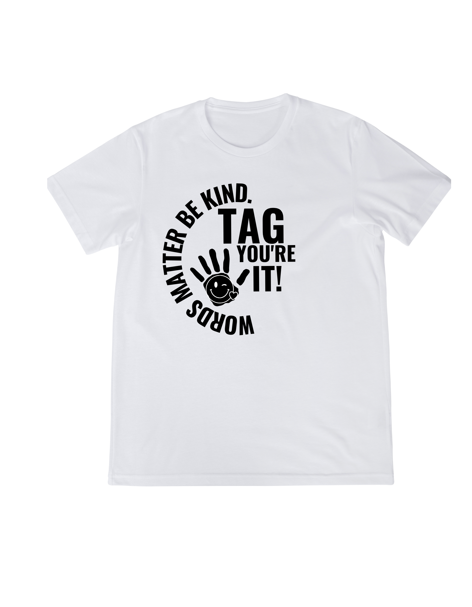 Words Matter Be Kind TAG Tee