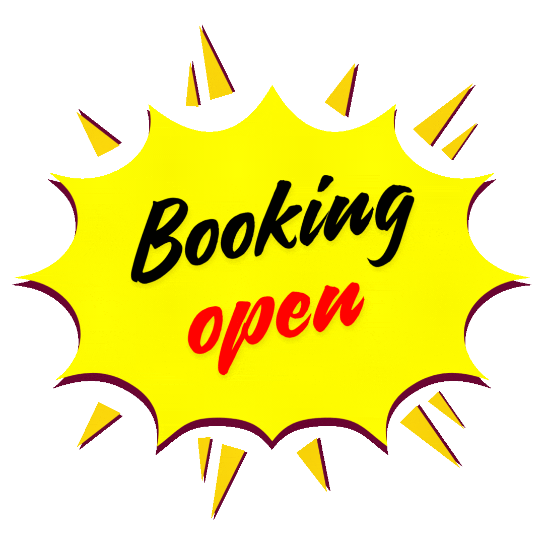 Booking Open Gif