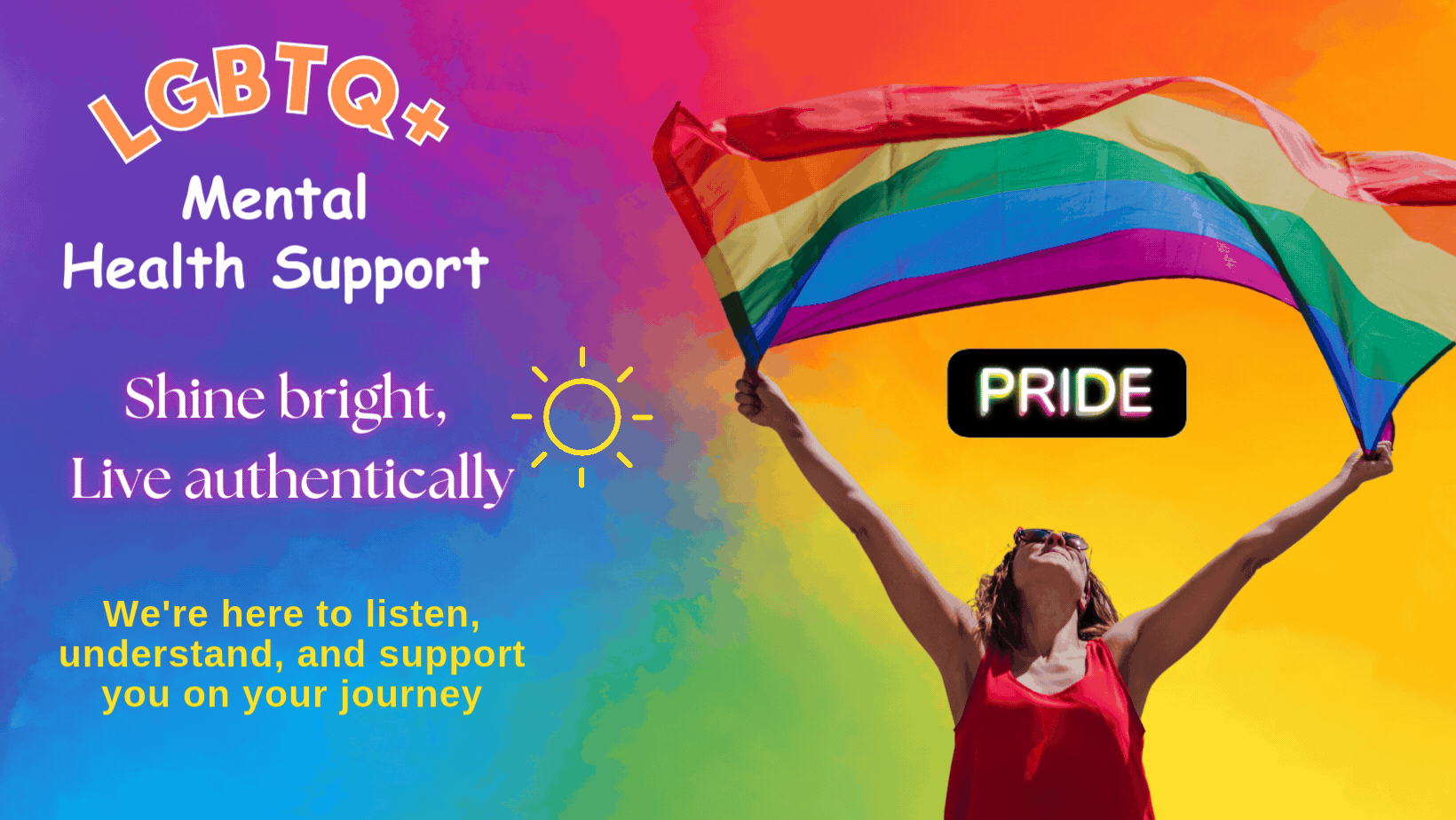 LGBTQ+ Mental Health Support.gif