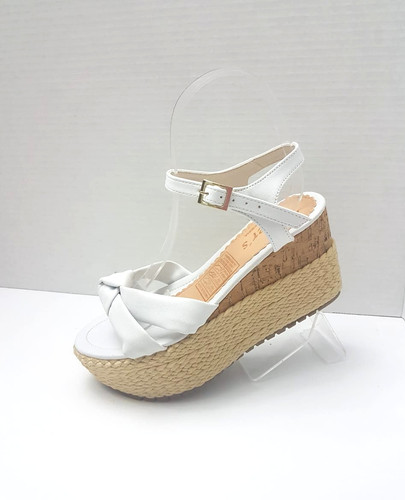 Moda Sandalias De Corcho Colombianas Sandalia Plataforma Elaborada