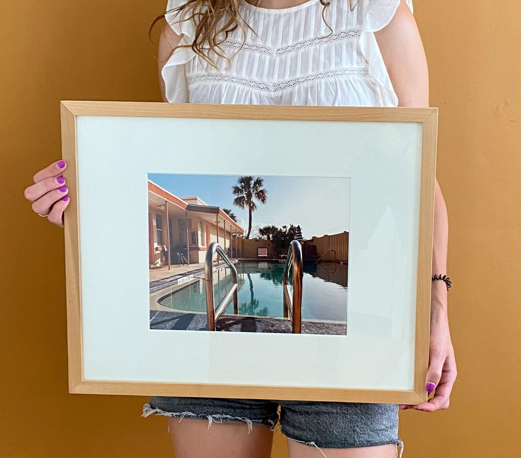 highway paradise - vintage frame