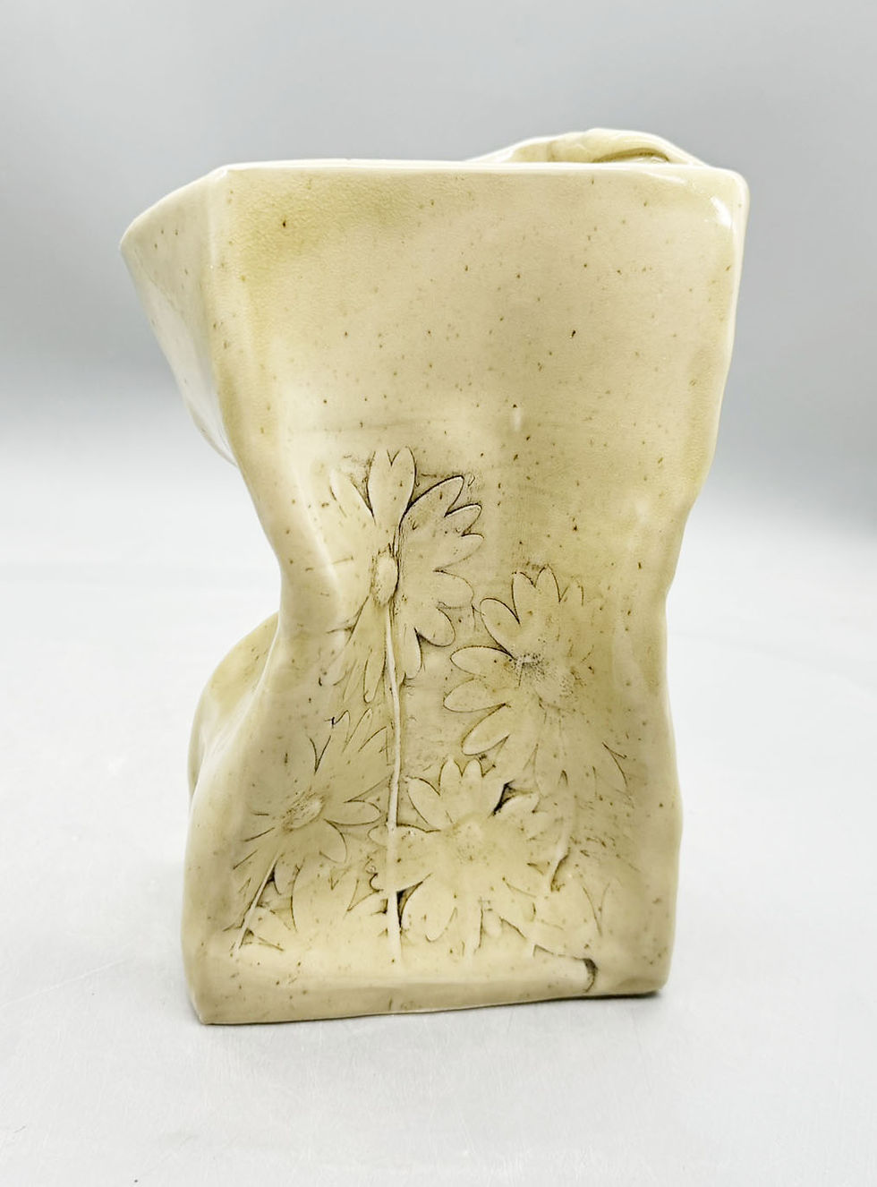 Thumbnail: Paper Bag Inspired Ceramic Vase