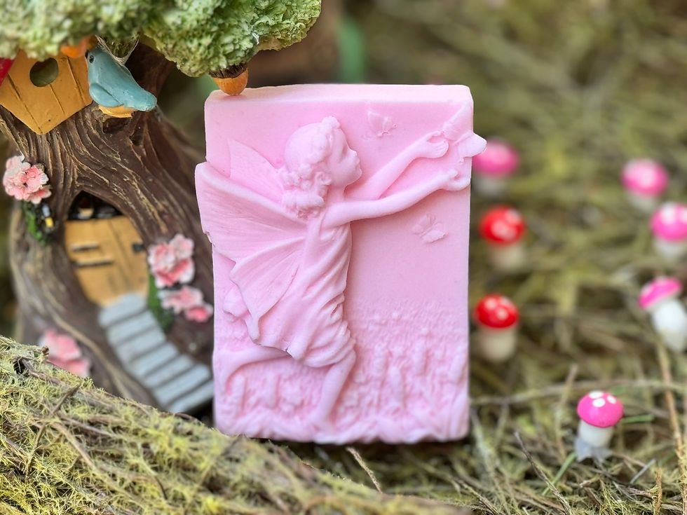 Garden Fairy In Reed Field