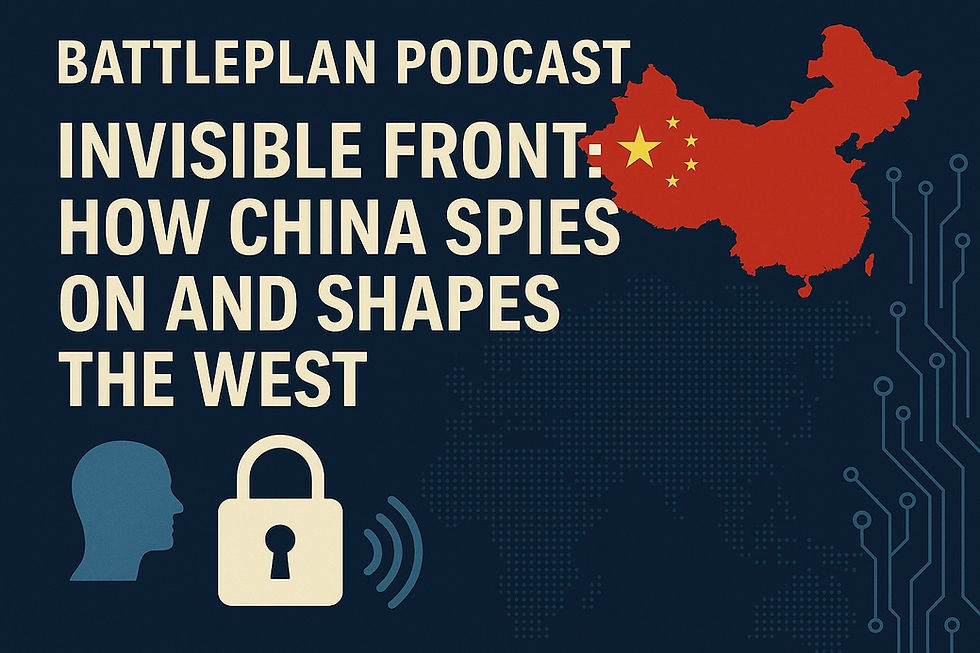Invisible Front: How China Targets the West Through Political, Military, and Economic Espionage
