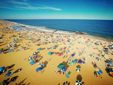 Late afternoon at the Shore