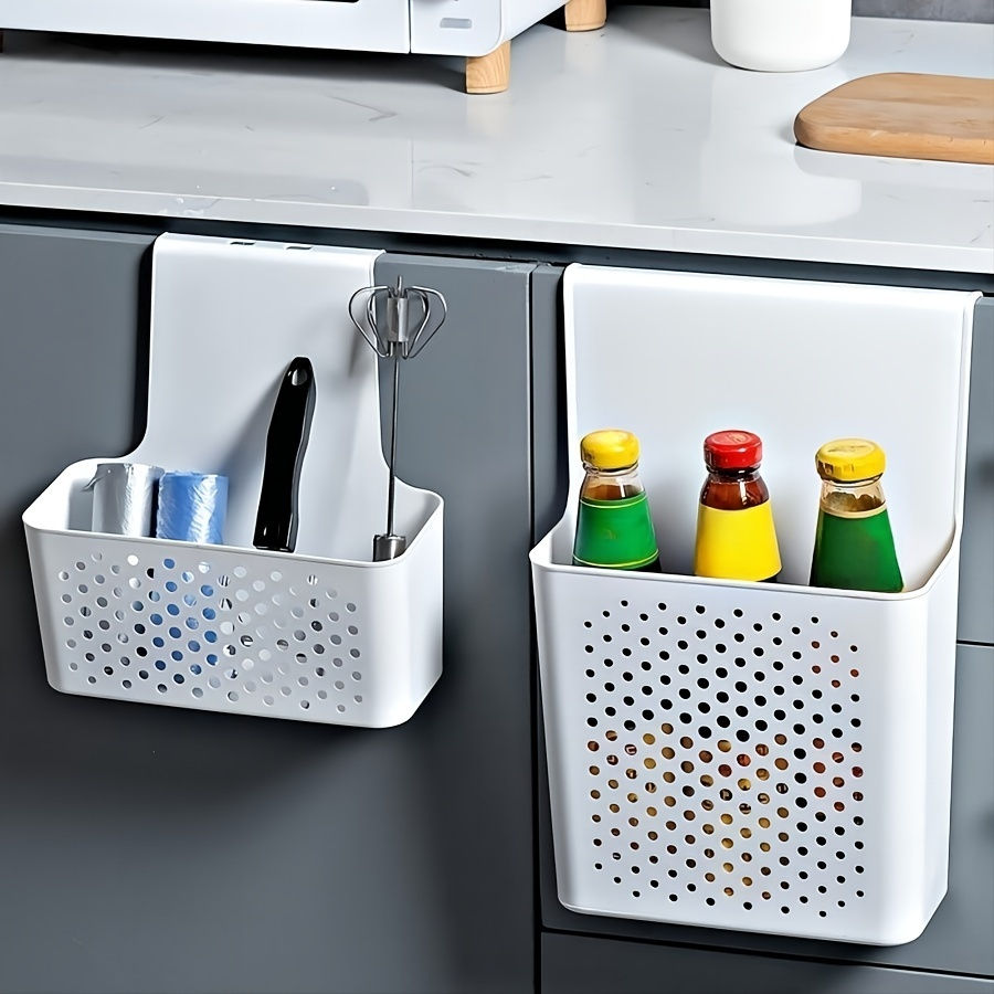 Kitchen Cabinet Door Interior Storage Shelf and Box