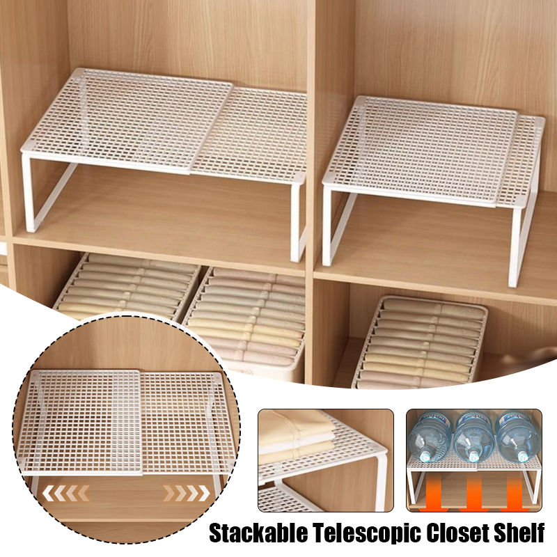 Telescopic Closet Shelf Organizer
