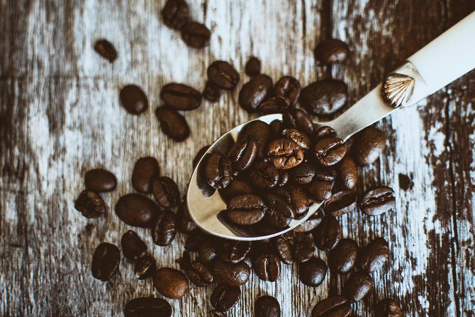 Dark coffee beans image by Fotios