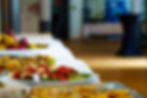 Catering-Buffet mit Fingerfood vom Eventfotograf NRW.