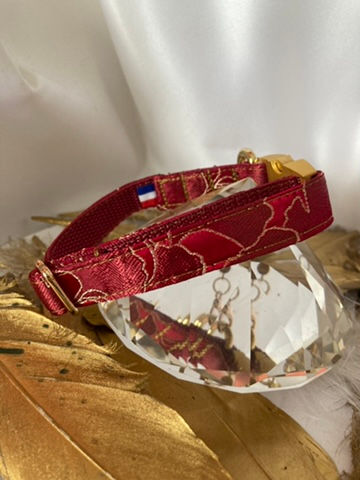 Thumbnail: Collar for cat model Autumn Flower, Ginkgo, Asma