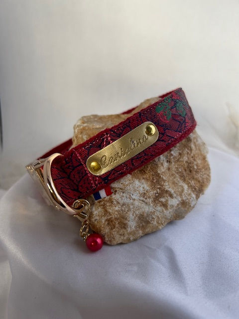 Nouvelle collection Flore - Collier rouge