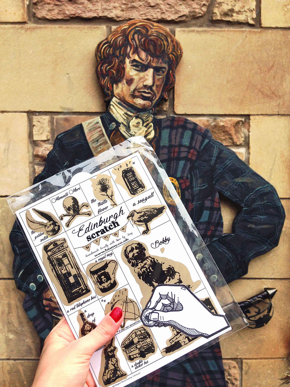 Miniature : Jeu Bingo Edimbourg à gratter