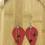 Miniature : Boucles d’oreilles ARUM – cuir & pierres naturelles