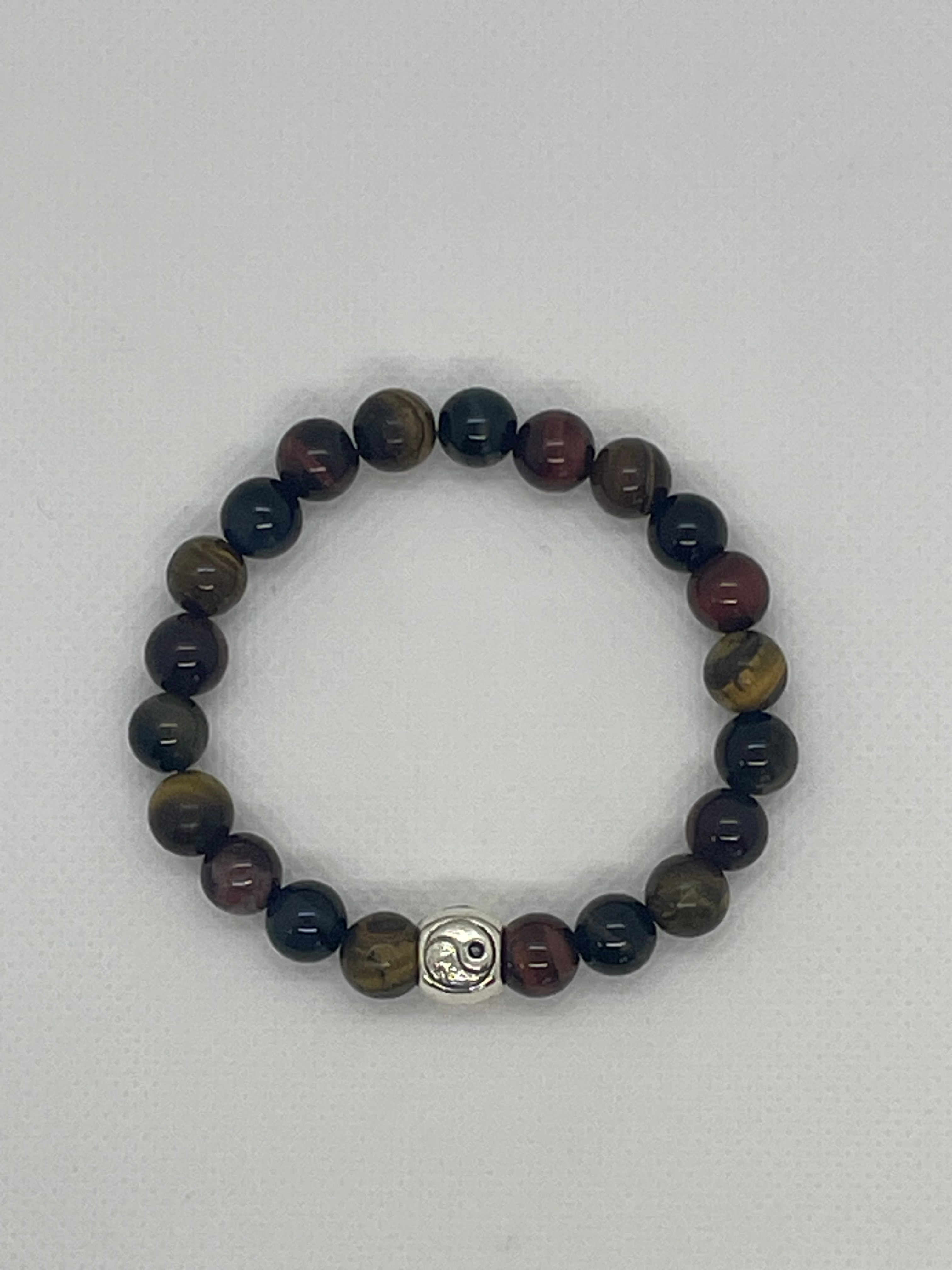🐅🪶 Bracelet 3 Yeux – Force, Ancrage & Clairvoyance 🪶🐂