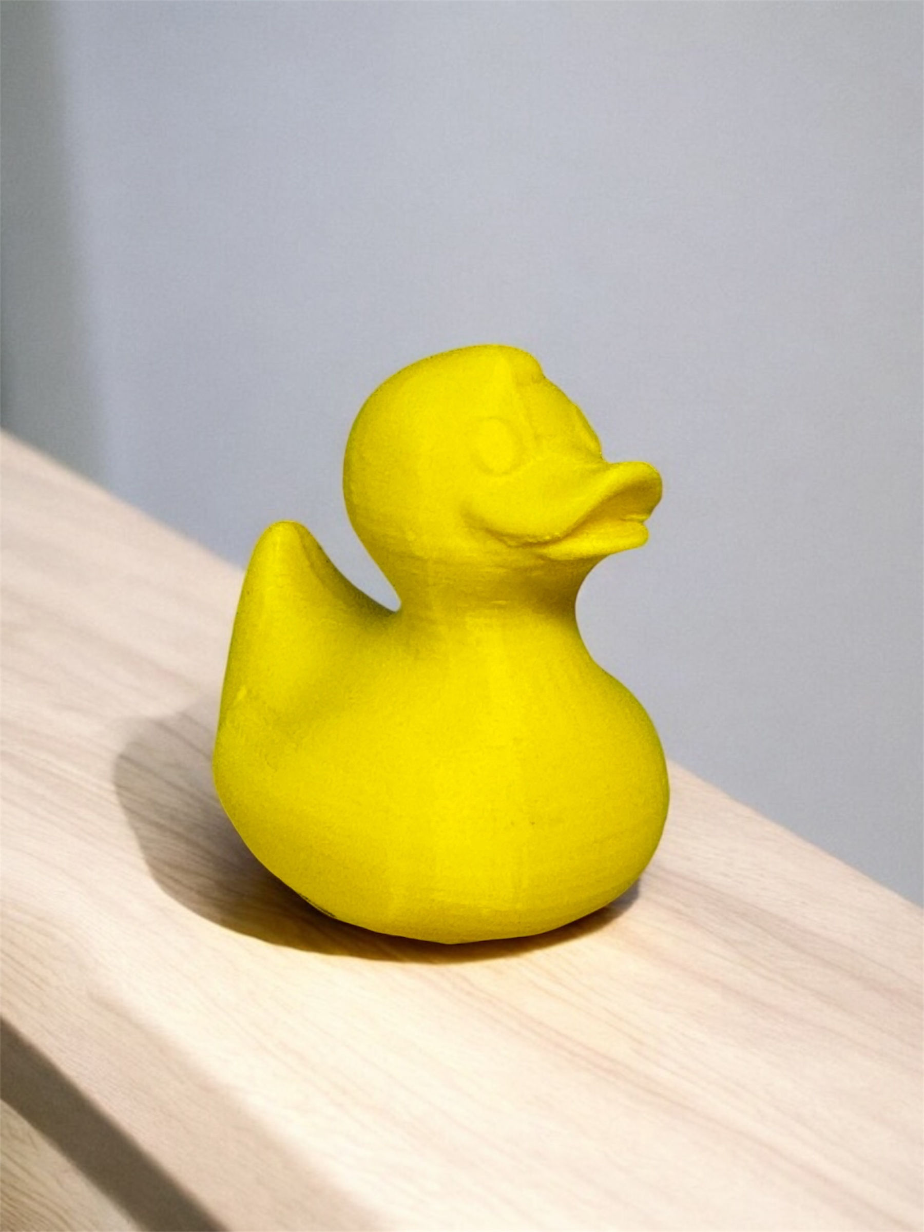 Yellow 3d Printed Duck