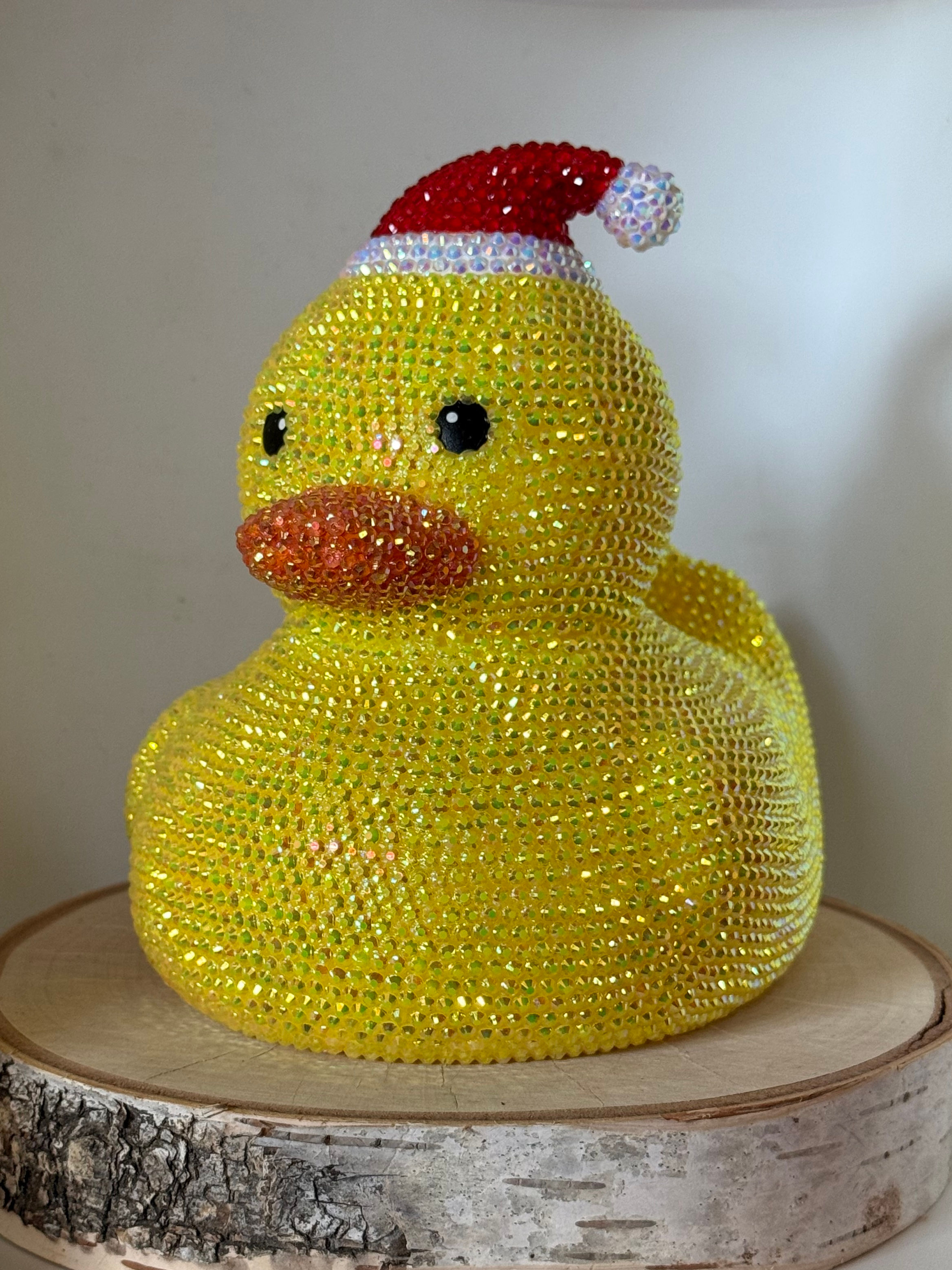 XXL Bling Santa Duck