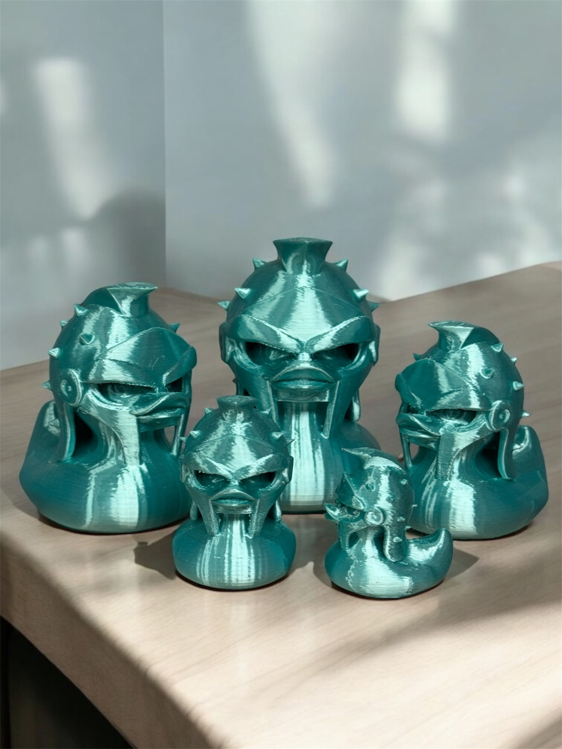 Shiny Mint Jeep Gladiator Duck