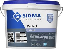 Sigma Perfect matt voor muren en gipsplaten wanden