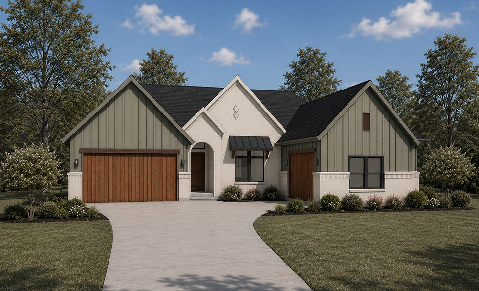 Farmhouse style exterior