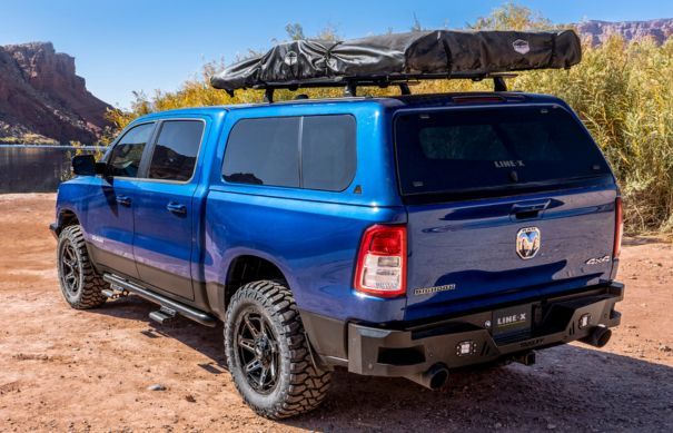 Manufacturer example of a LINE-X Elite truck topper