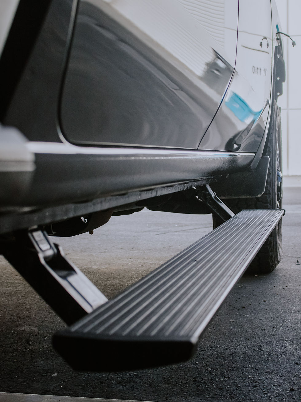 Truck accessories professionally installed at LINE-X of Corona