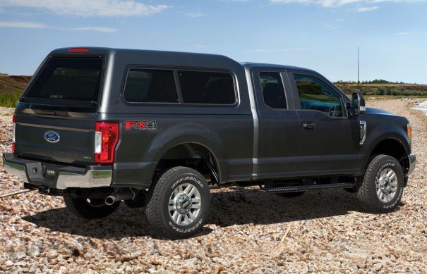 Manufacturer example of a LINE-X High Sport truck topper