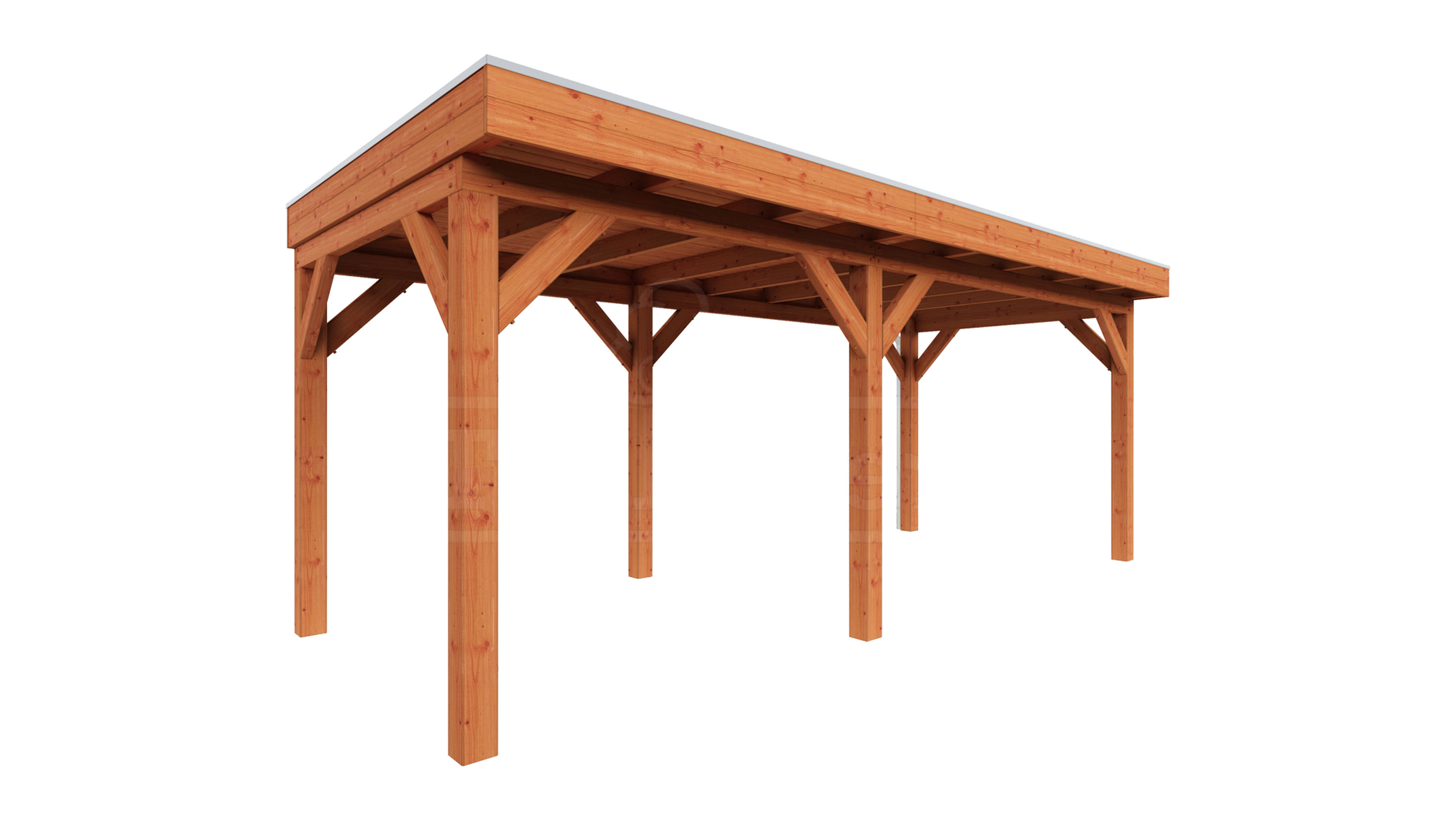 Trendhout Douglas Overkapping Refter XL 615 x 250 cm