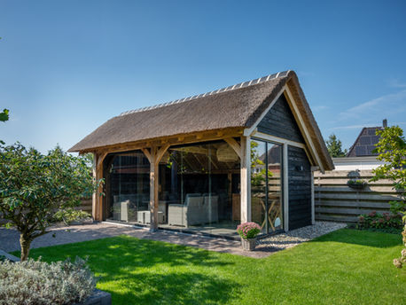 Trendhout kapschuur de hoeve XL