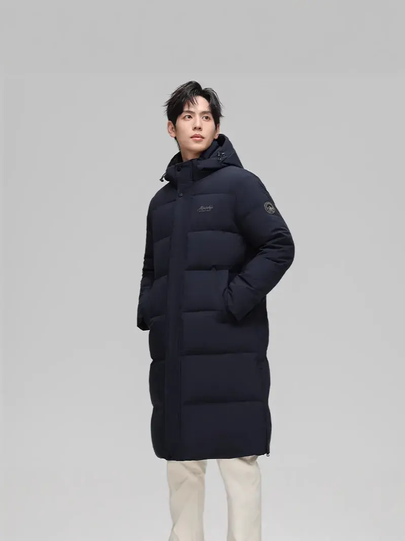 Miniatura: Canada Fashion Winter Jackets for Man Down Parka Coat Man White Goose Down