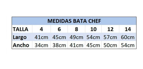 Miniatura: Disfraz de Chef Cocinero Unisex