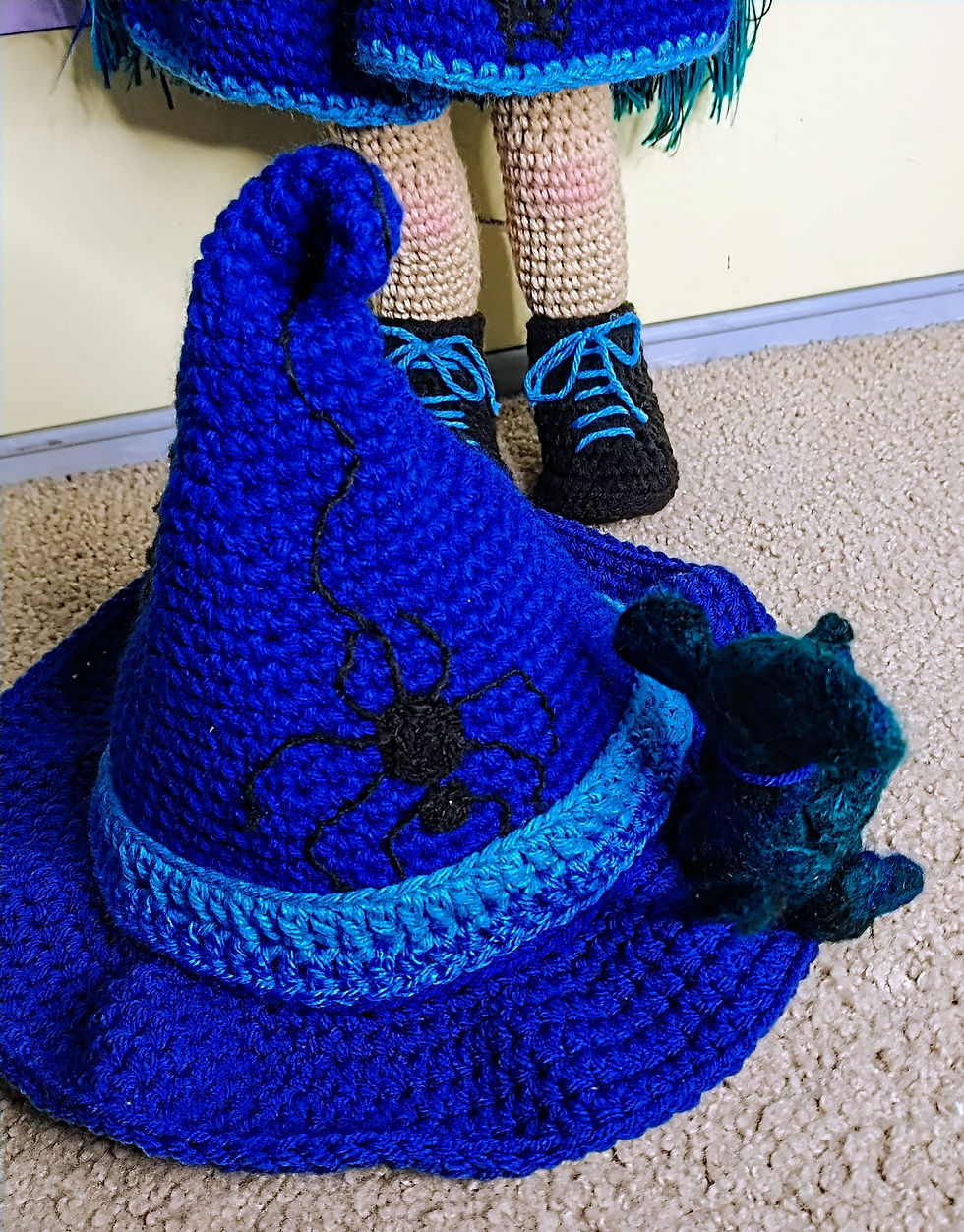 Thumbnail: Blue Witch with Mouse Familiar 