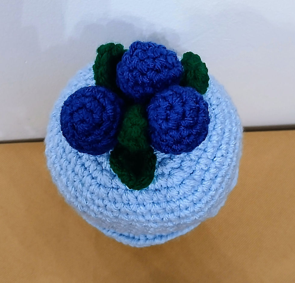 Thumbnail: Blueberry Ice Cream Cone Plushie