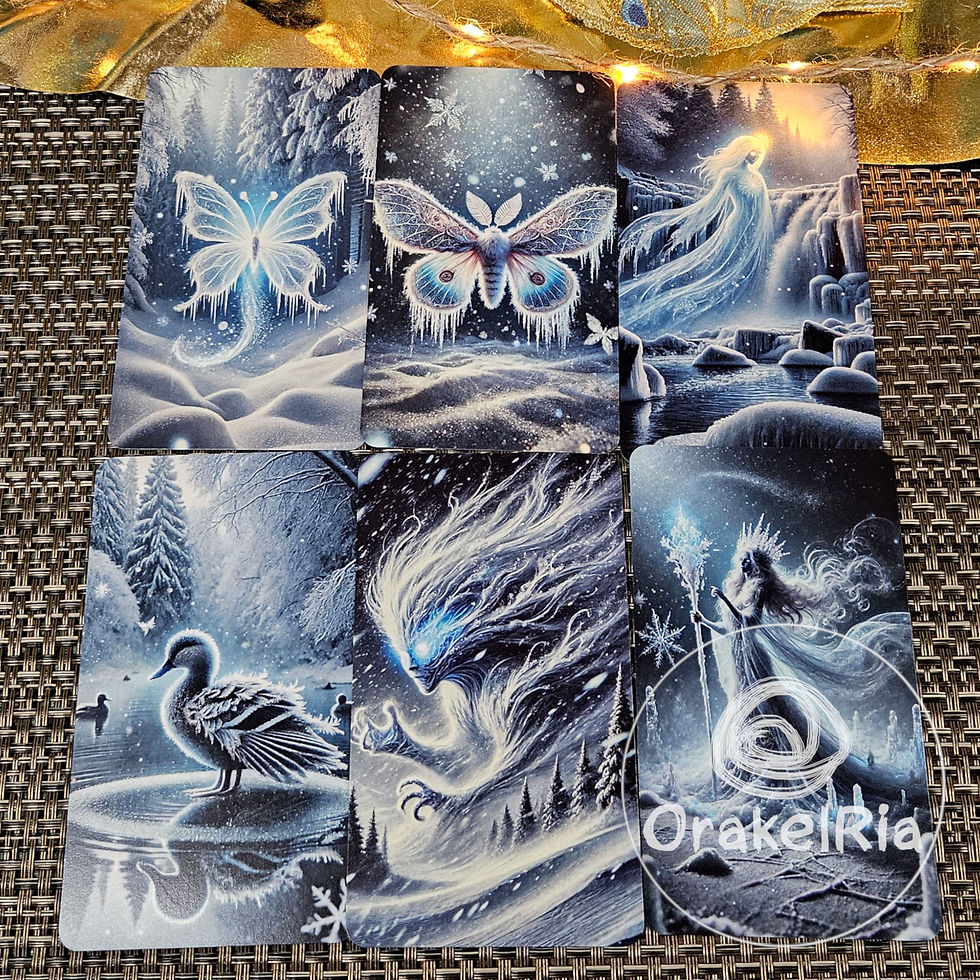 Miniaturbild: "Whiteria" -  Orakelkarten
