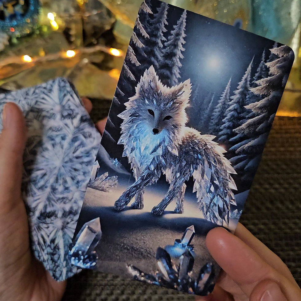 Miniaturbild: "Whiteria" -  Orakelkarten