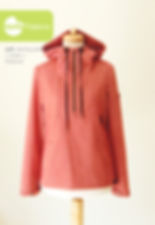 Waffle Patterns pdf sewing patterns / Arare pullover anorak